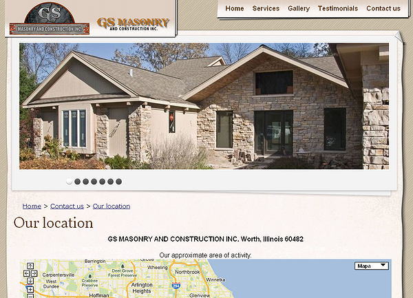 GS MASONRY AND CONSTRUCTION INC.   Worth, Illinois 6048